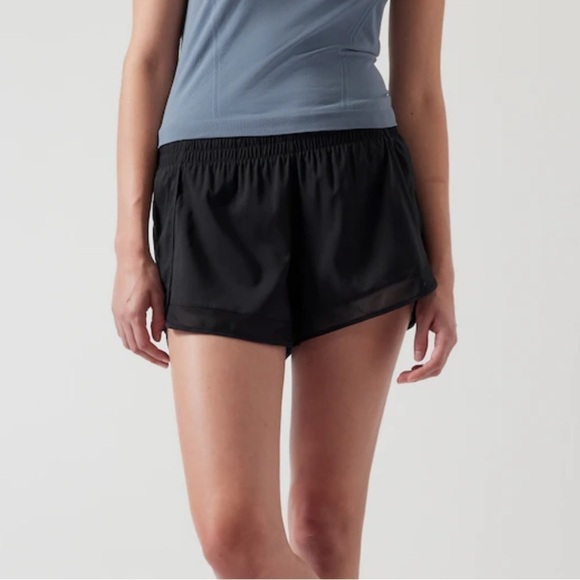 ATHLETA Mesh Racer Run Short 4" - Picture 7 of 11